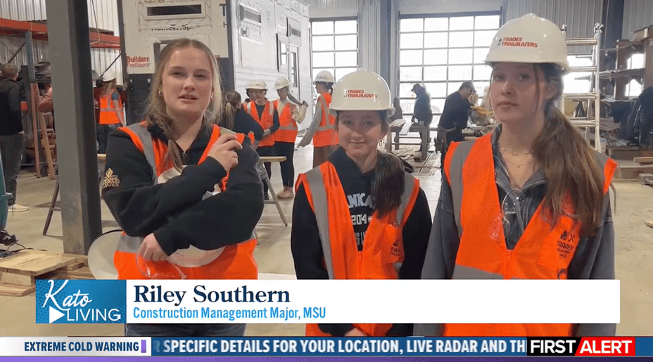 Women continue to break barriers in the construction industry right here in Mankato.